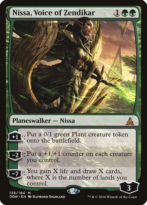 Nissa, Voice of Zendikar · Oath of the Gatewatch 138/187