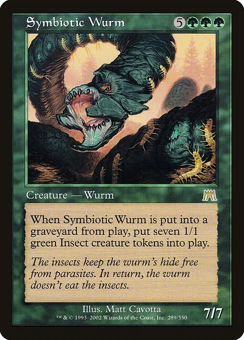Symbiotic Wurm · Onslaught 289/351