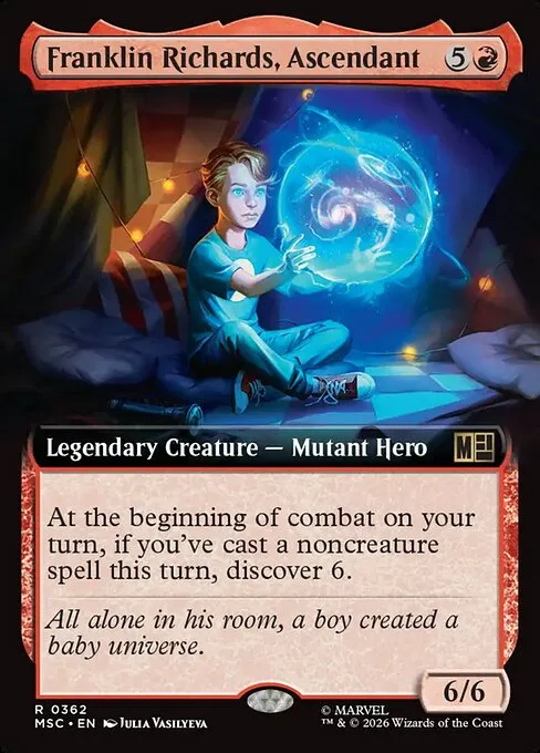Franklin Richards, Ascendant · Marvel Super Heroes Commander 362/9