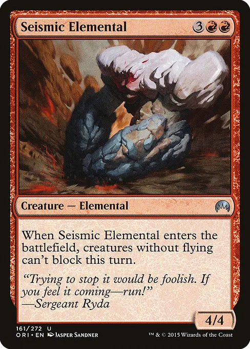 Seismic Elemental · Magic Origins 161/288