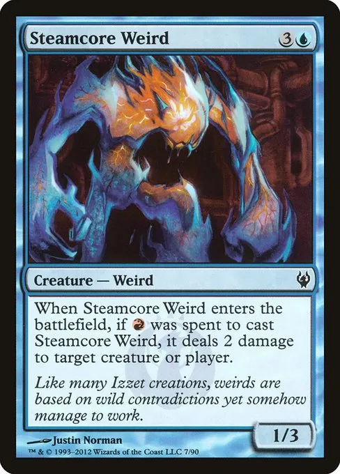 Steamcore Weird · Duel Decks: Izzet vs. Golgari 7/90