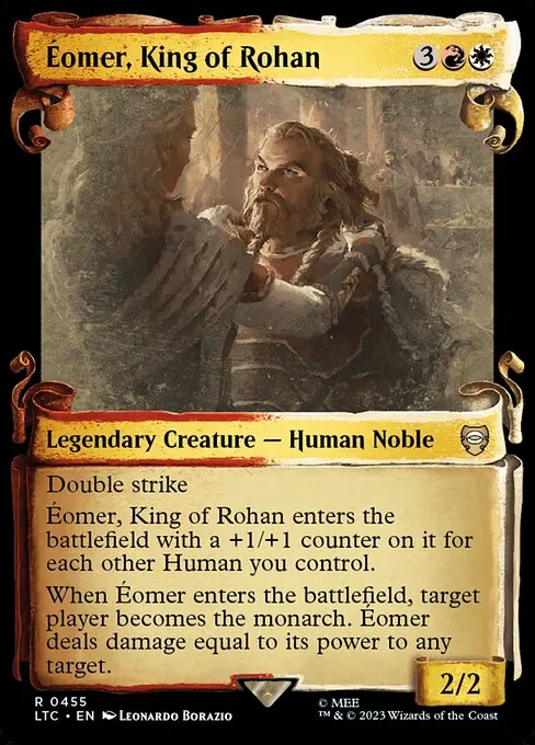 Éomer, King of Rohan · Tales of Middle-earth Commander 455/591