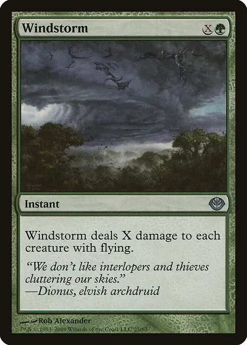 Windstorm · Duel Decks: Garruk vs. Liliana 25/63