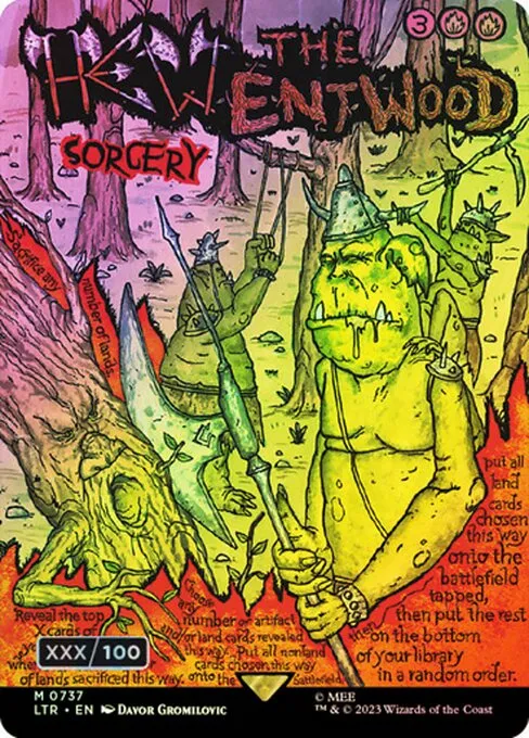 Hew the Entwood · The Lord of the Rings: Tales of Middle-earth 737z/856