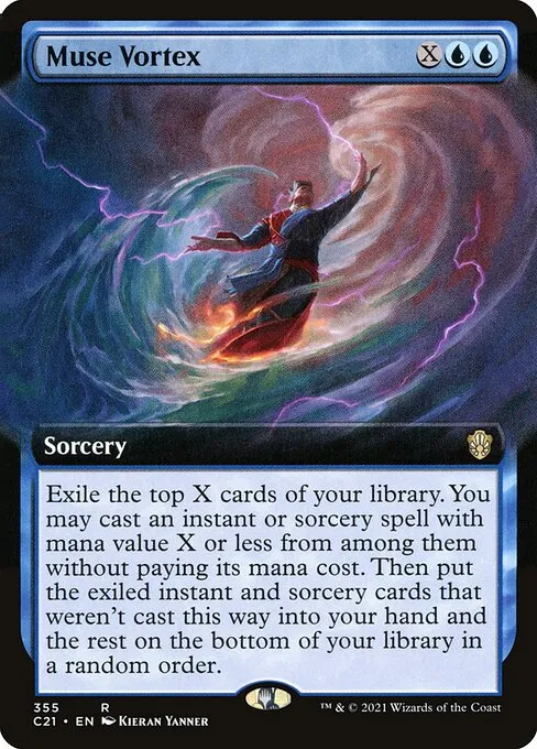 Muse Vortex · Commander 2021 355/409