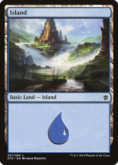 Island · Khans of Tarkir 257/293