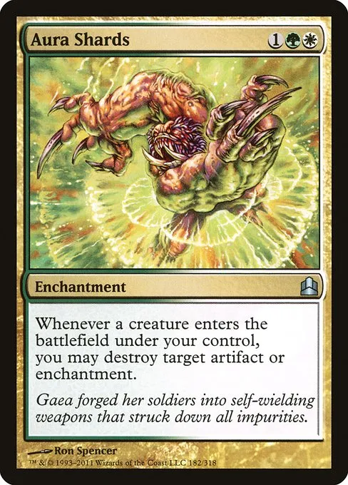 Aura Shards · Commander 2011 182/318