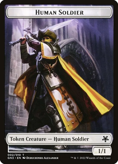 Human Soldier · Game Night: Free-for-All Tokens 2/10