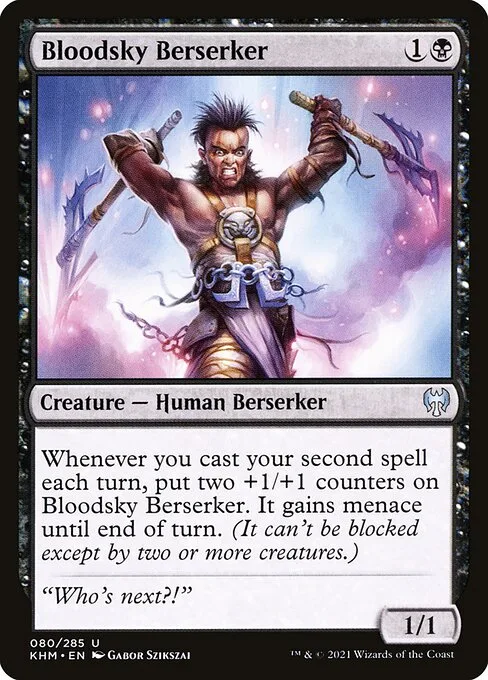 Bloodsky Berserker · Kaldheim 80/425