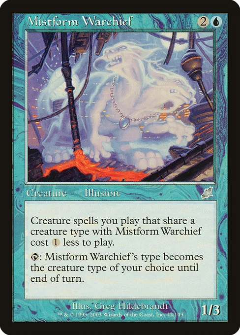Mistform Warchief · Scourge 43/143