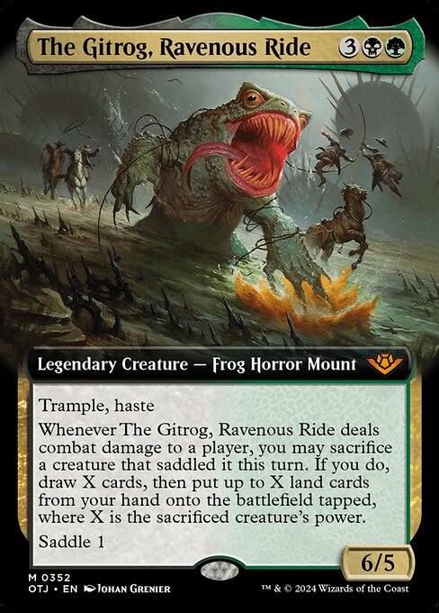 The Gitrog, Ravenous Ride · Outlaws of Thunder Junction 352/374