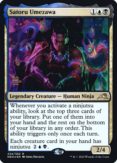 Satoru Umezawa · Kamigawa: Neon Dynasty Promos 234s/148