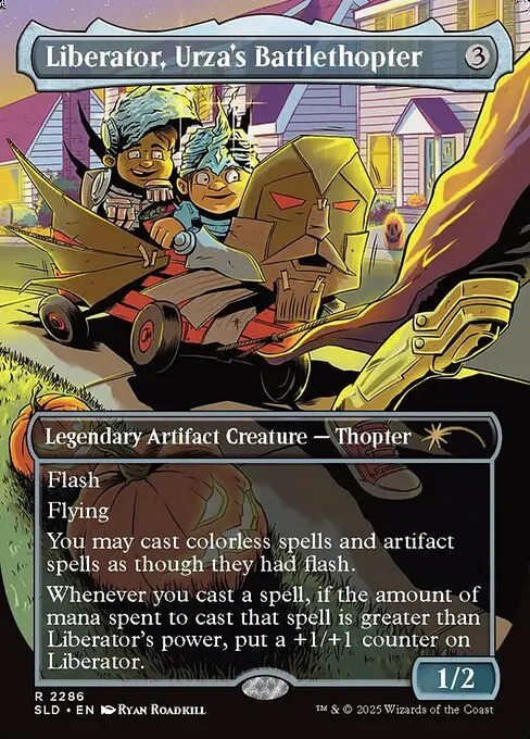 Liberator, Urza's Battlethopter · Secret Lair Drop 2286/2547