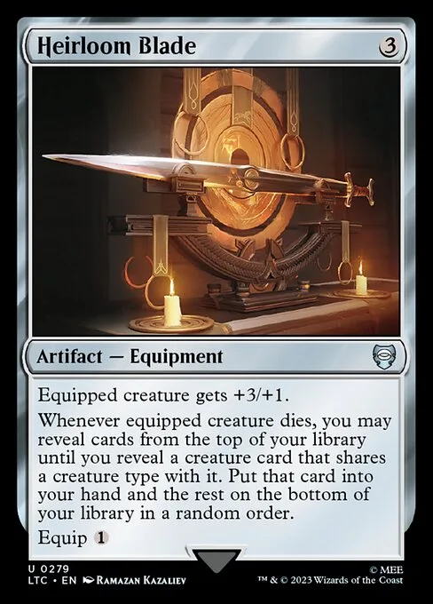 Heirloom Blade · Tales of Middle-earth Commander 279/591