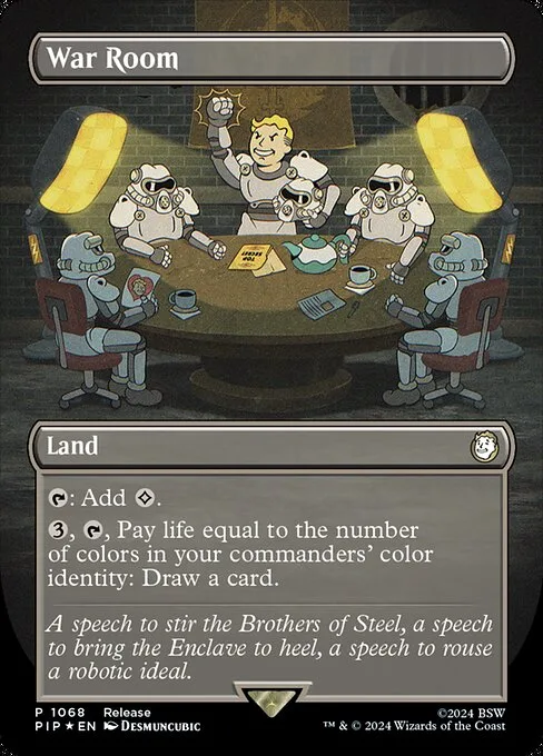 War Room · Fallout 1068/1068
