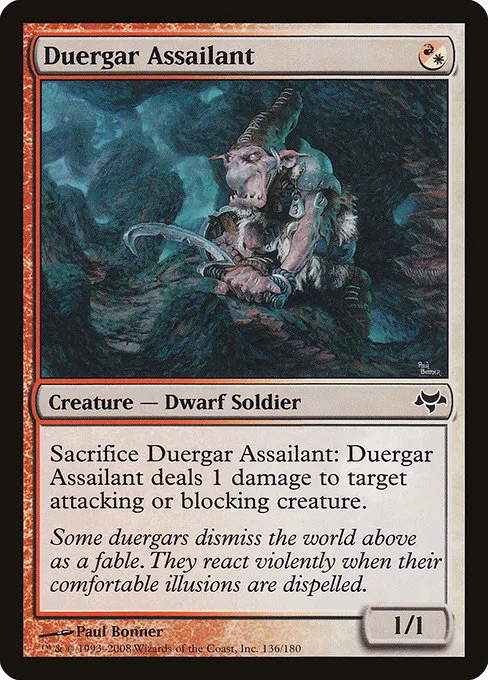 Duergar Assailant · Eventide 136/180