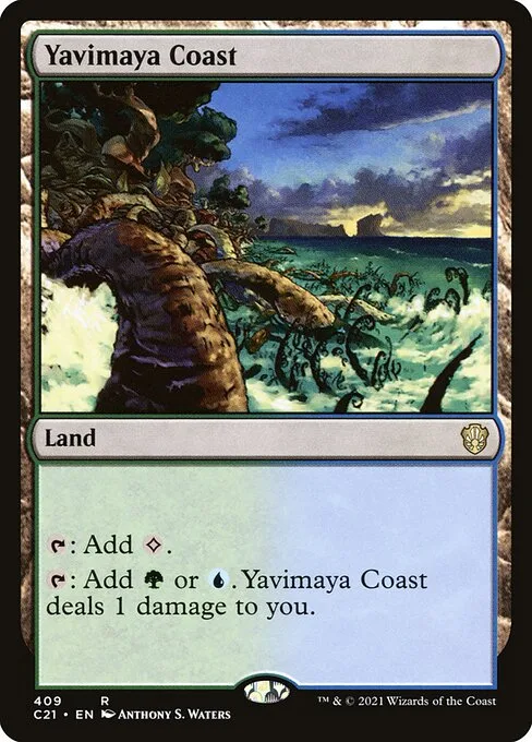 Yavimaya Coast · Commander 2021 409/409