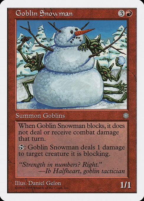 Goblin Snowman · Anthologies 39/85