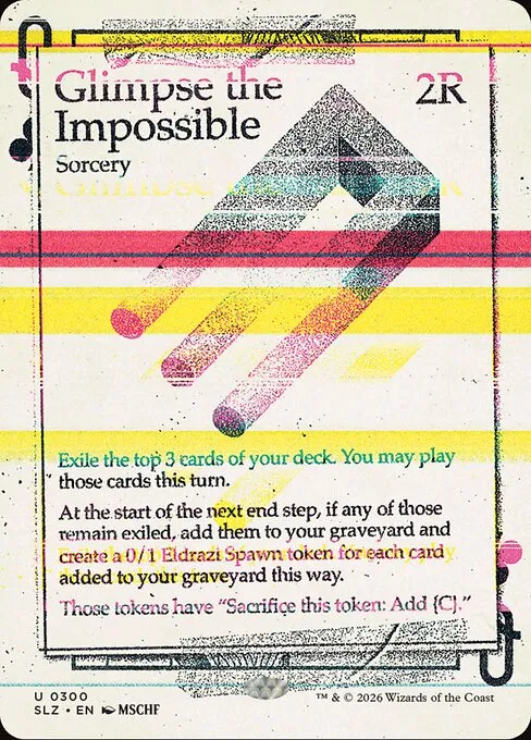 Glimpse the Impossible · The Zeta Set 300/21