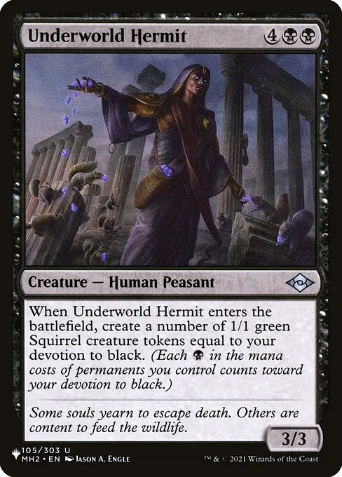Underworld Hermit · The List MH2-105/5050