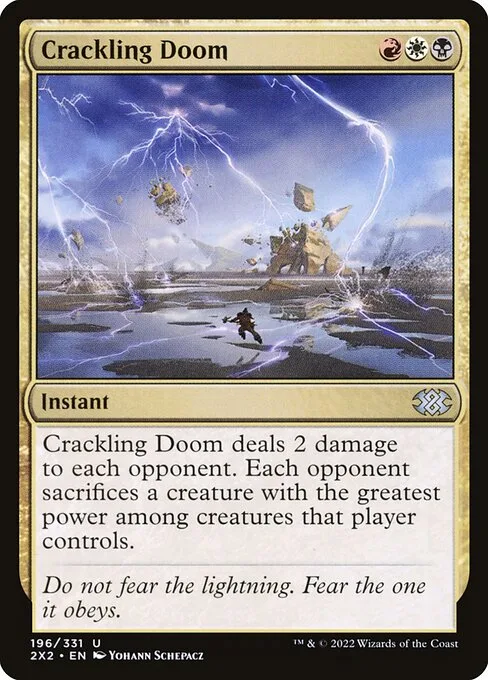 Crackling Doom · Double Masters 2022 196/579