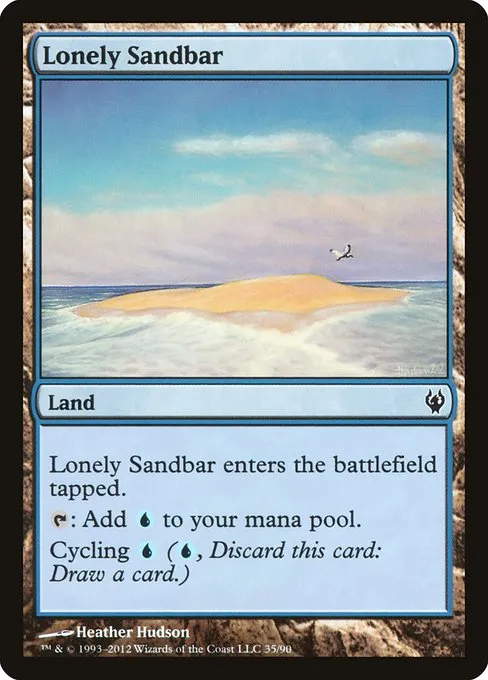 Lonely Sandbar · Duel Decks: Izzet vs. Golgari 35/90