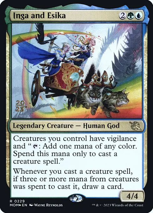 Inga and Esika · March of the Machine Promos 229s/144
