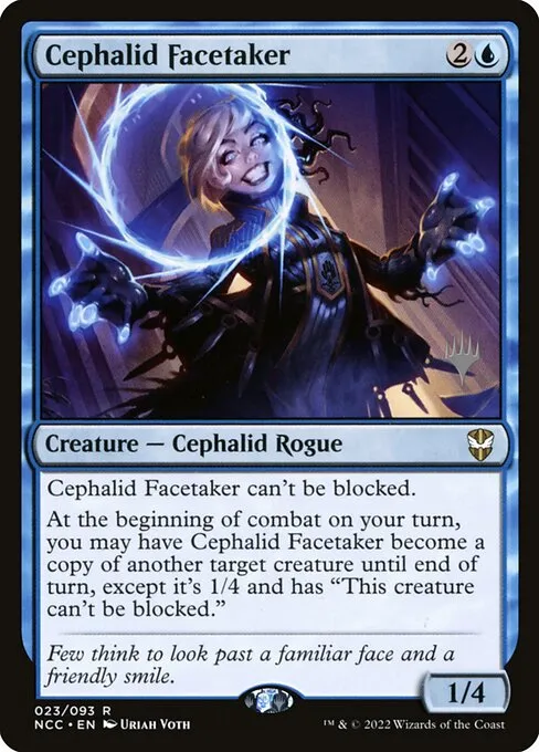 Cephalid Facetaker · New Capenna Commander Promos 23p/75