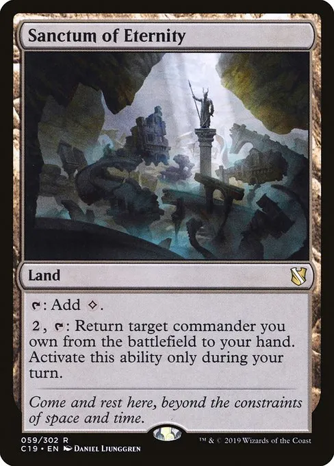 Sanctum of Eternity · Commander 2019 59/302