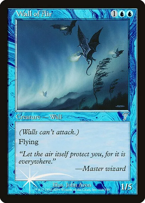 Wall of Air · Seventh Edition 111★/708