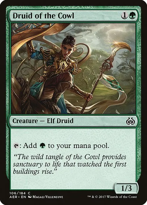 Druid of the Cowl · Aether Revolt 106/197