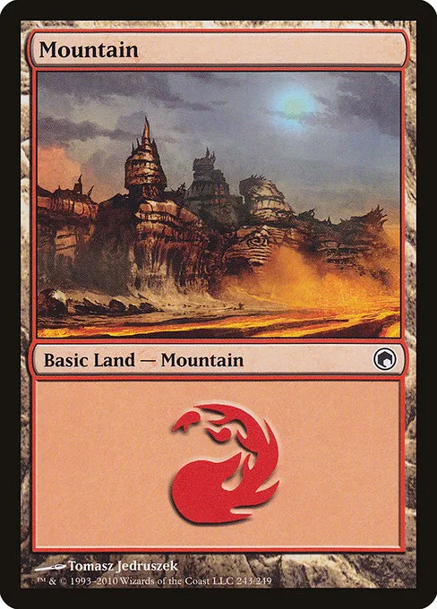 Mountain · Scars of Mirrodin 243/249