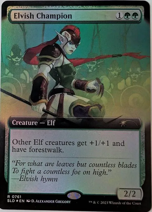 Elvish Champion · Secret Lair Drop 761/2547