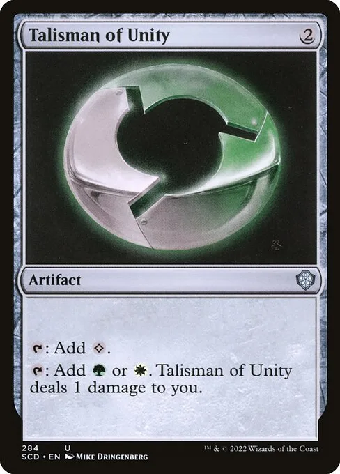 Talisman of Unity · Starter Commander Decks 284/352