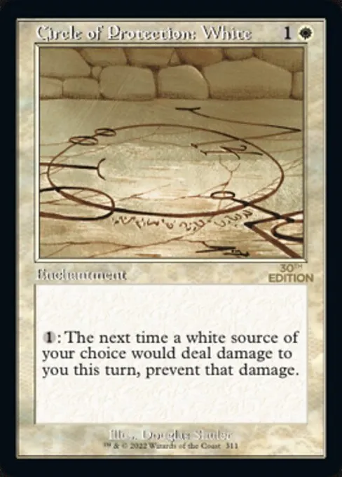 Circle of Protection: White · 30th Anniversary Edition 311/594