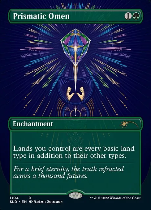 Prismatic Omen · Secret Lair Drop 1104/2547