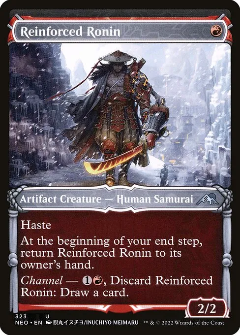 Reinforced Ronin · Kamigawa: Neon Dynasty 323/531