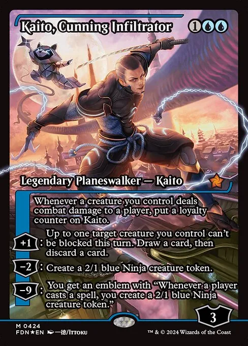 Kaito, Cunning Infiltrator · Foundations 424/771