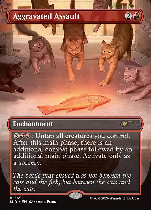 Aggravated Assault · Secret Lair Drop 2691/2547