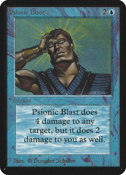 Psionic Blast · Limited Edition Alpha 74/295