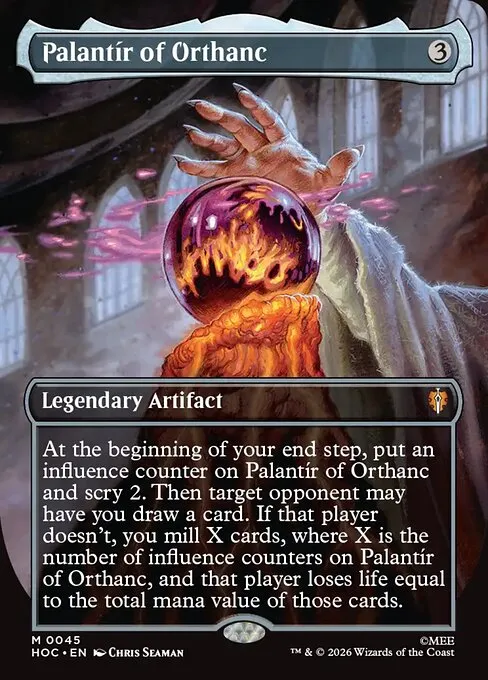 Palantír of Orthanc · The Hobbit Commander 45/7