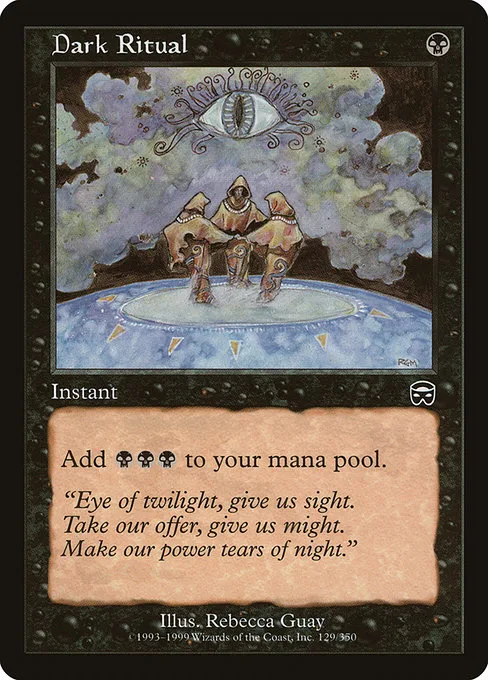 Dark Ritual · Mercadian Masques 129/350