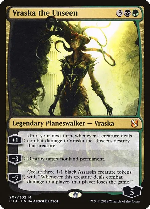 Vraska the Unseen · Commander 2019 207/302