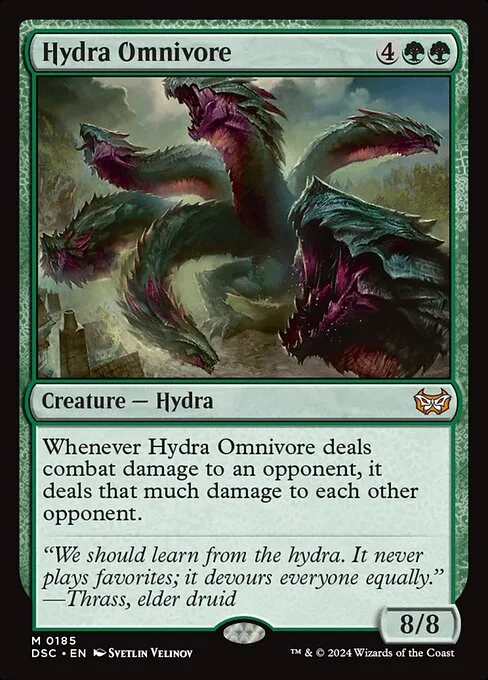 Hydra Omnivore · Duskmourn: House of Horror Commander 185/373