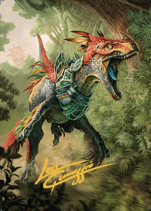 Dinosaur // Dinosaur · The Lost Caverns of Ixalan Art Series 67/81