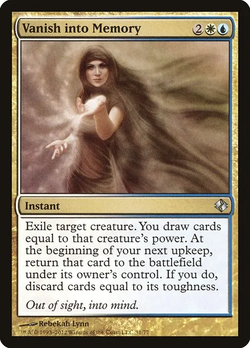 Vanish into Memory · Duel Decks: Venser vs. Koth 31/77
