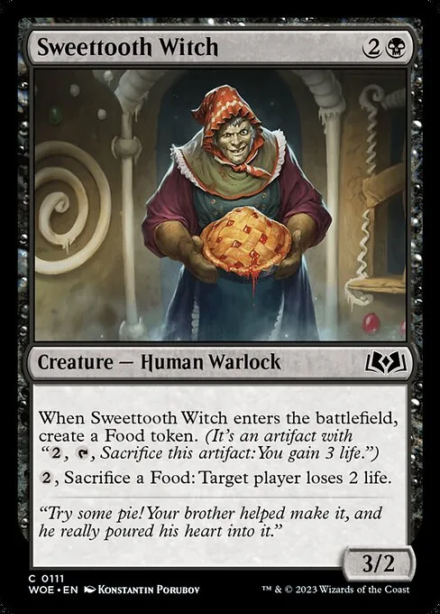 Sweettooth Witch · Wilds of Eldraine 111/381