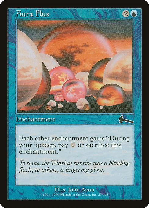 Aura Flux · Urza's Legacy 27/143