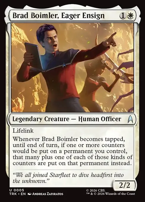 Brad Boimler, Eager Ensign · Star Trek 5