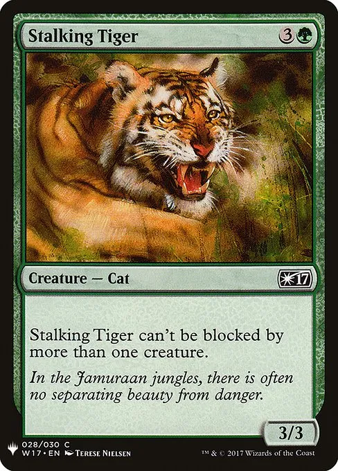 Stalking Tiger · The List W17-28/5050